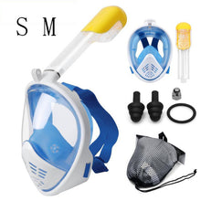 Load image into Gallery viewer, Face Snorkeling Mask