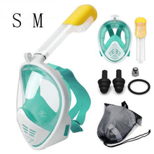 Load image into Gallery viewer, Face Snorkeling Mask