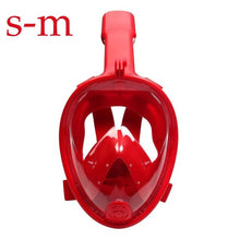 Load image into Gallery viewer, Anti Fog Scuba Mask
