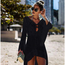Load image into Gallery viewer, Hollow Crochet Swimsuit